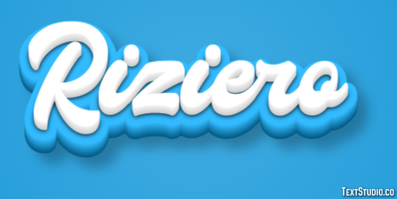 Riziero Tekst Effect