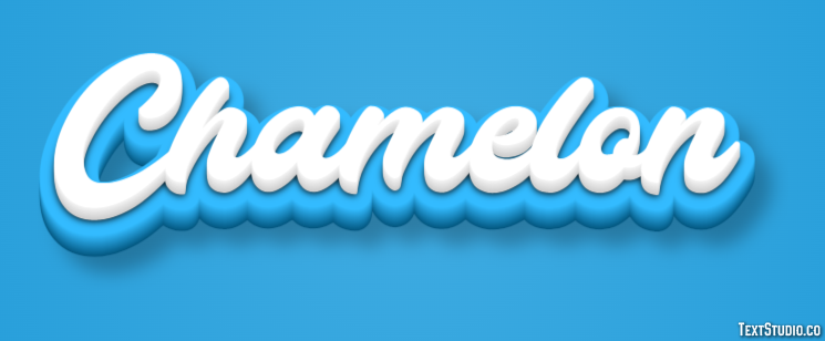Chamelon Effet de Texte