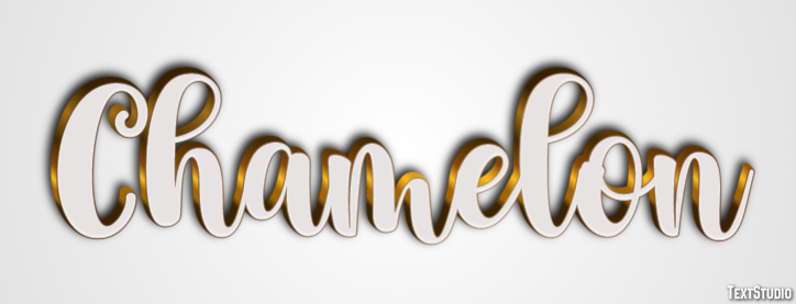 Chamelon Effet de Texte