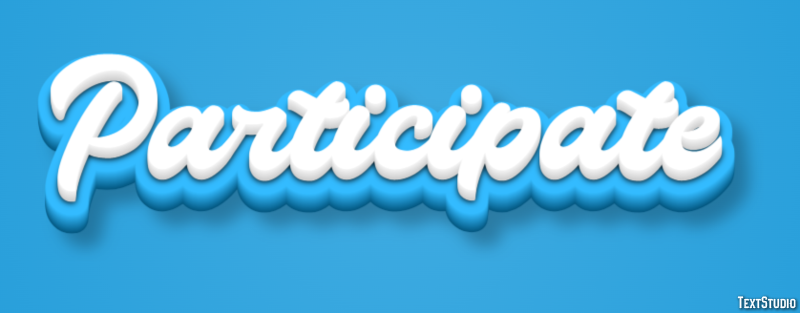 Participate Text Effect