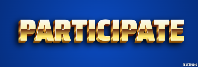 Participate Text Effect