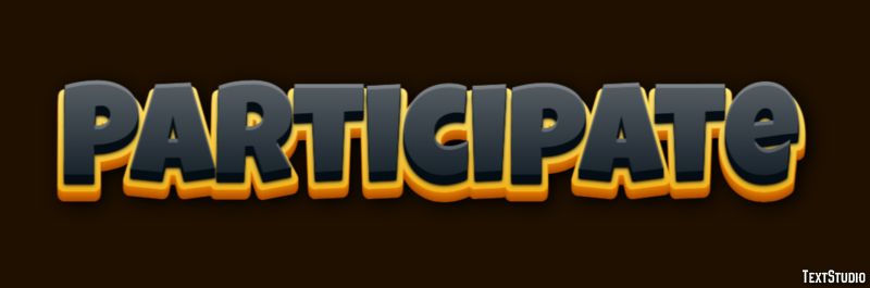 Participate Text Effect