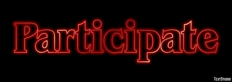 Participate Text Effect