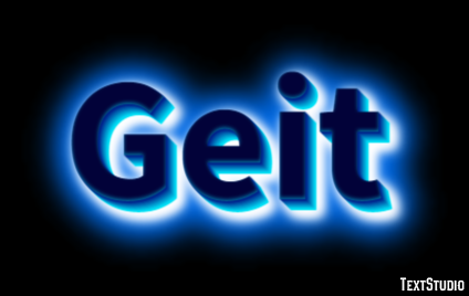 Geit Текстовый эффект