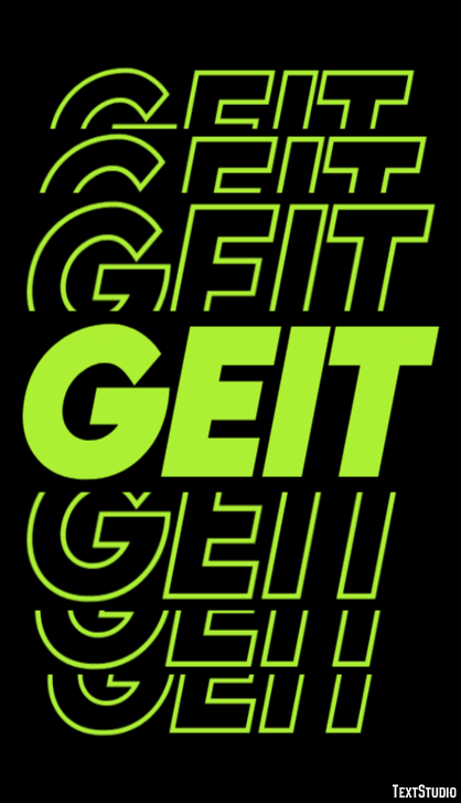 Geit Tekst Effect