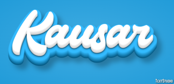 Kausar Text effect