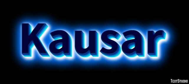 Kausar Text effect