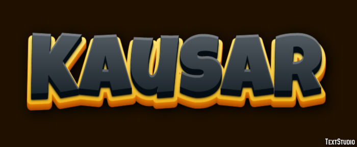 Kausar Text effect
