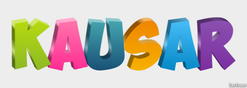 Kausar Text Effect