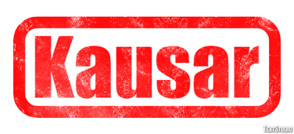 Kausar Text Effect