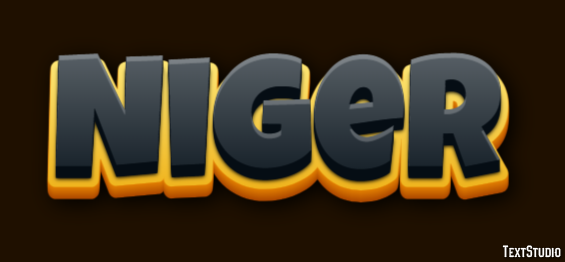 Niger Text Effect