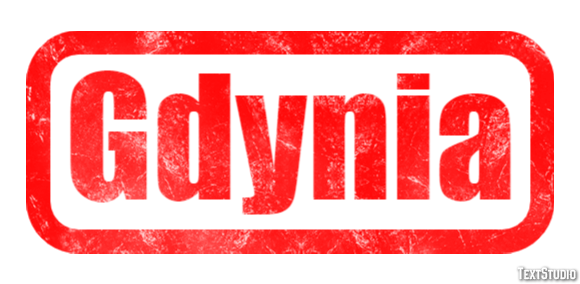 Gdynia Efekt tekstowy