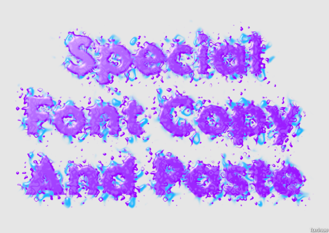 Special Font Copy And Paste Efekt tekstowy