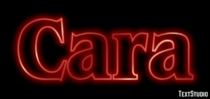 Cara Text effect