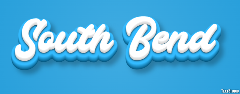 South Bend テキスト効果