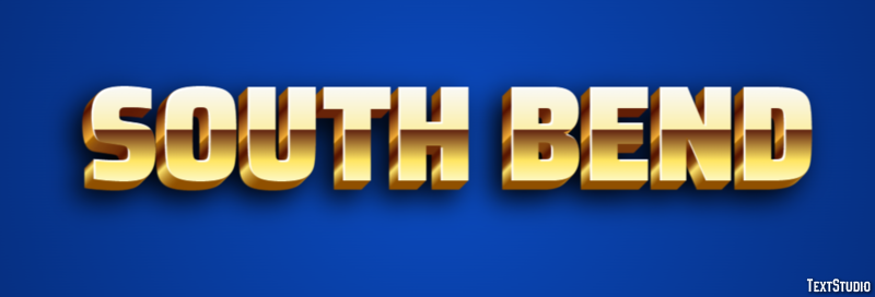 South Bend Efekt tekstowy