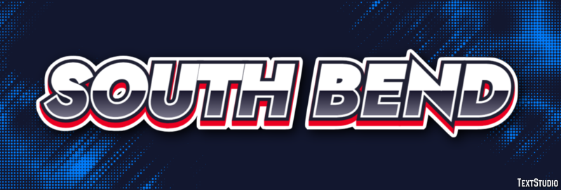 South Bend Efekt tekstowy
