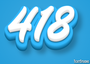 418 テキスト効果