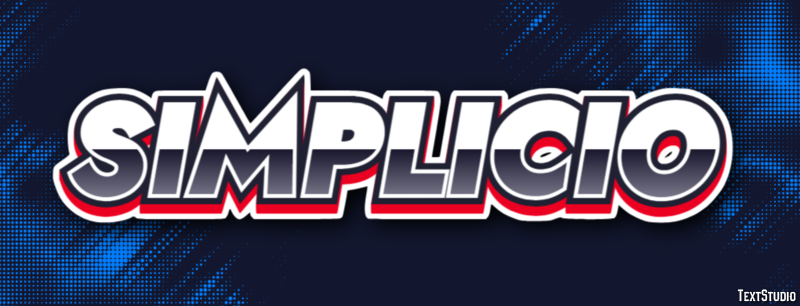Simplicio Efeito de texto