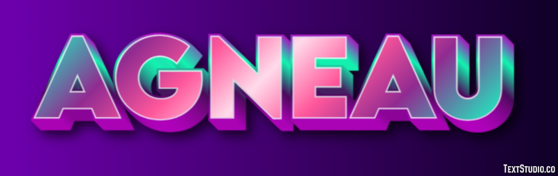 Agneau Effet de Texte