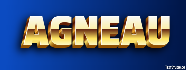 Agneau Effet de texte