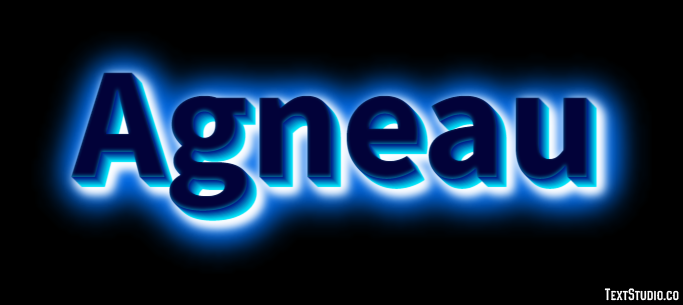 Agneau Effet de texte