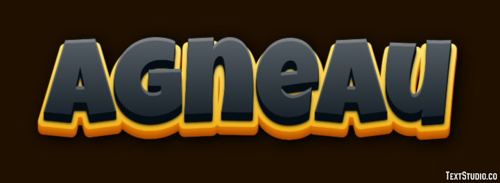 Agneau Effet de texte