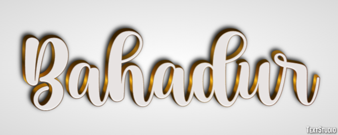 Bahadur Effet de Texte