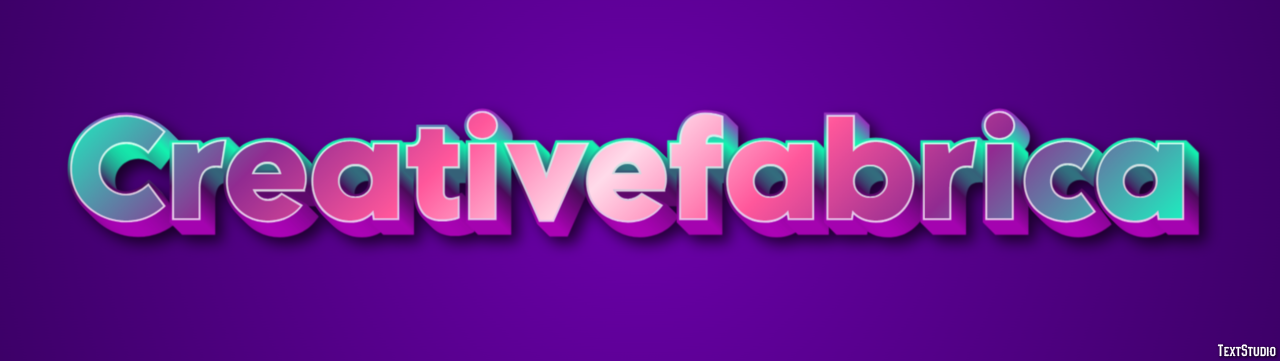Creativefabrica Efekt tekstowy