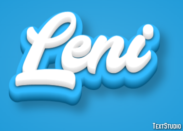 Leni Texteffekt