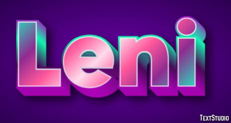 Leni Texteffekt