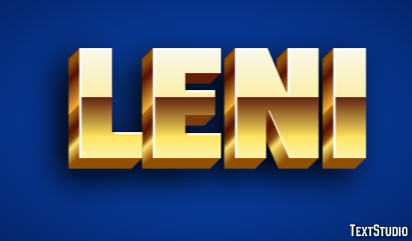 Leni Texteffekt