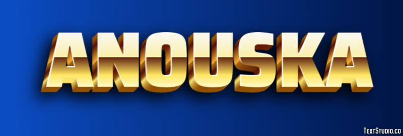 Anouska Effet de texte