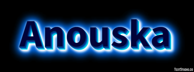 Anouska Effet de texte