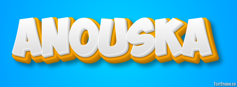 Anouska Text Effect