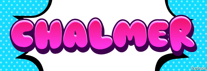 Chalmer Text effect