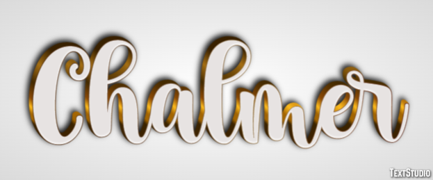 Chalmer Text Effect