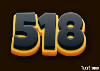 518 Text Effect