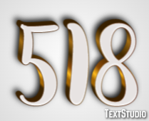518 Text Effect