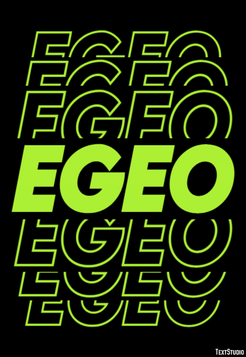 Egeo Effetto testo