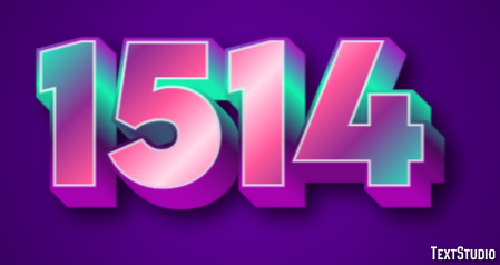 1514 Text Effect