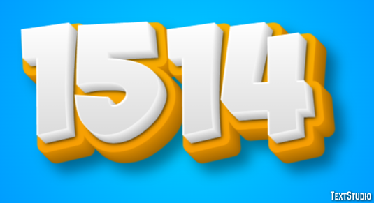 1514 Text Effect