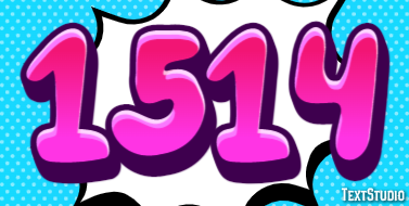 1514 Text Effect