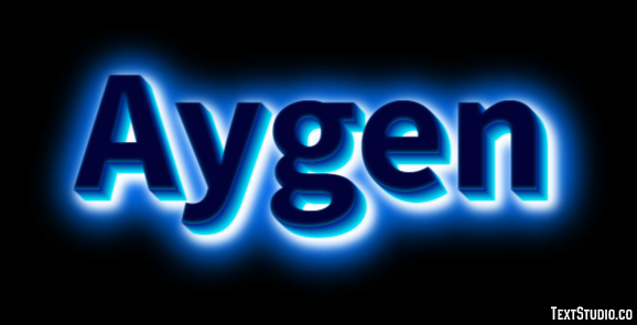 Aygen Effet de texte