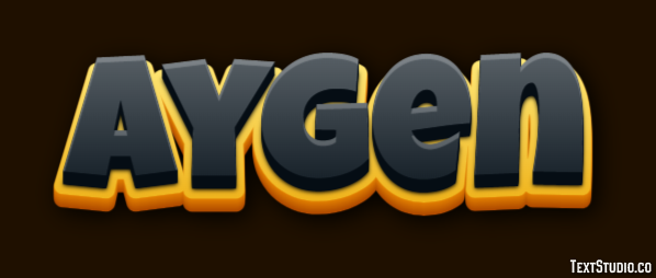 Aygen Effet de texte