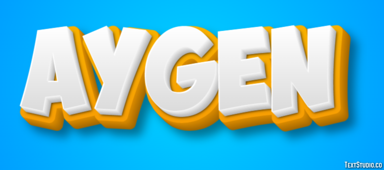 Aygen Tekst Effect