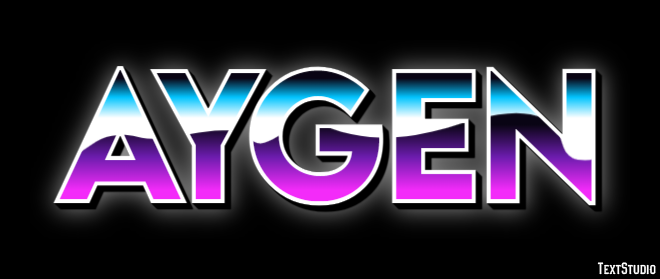 Aygen Effet de texte