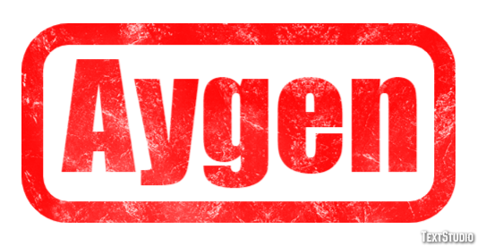 Aygen Effetto testo
