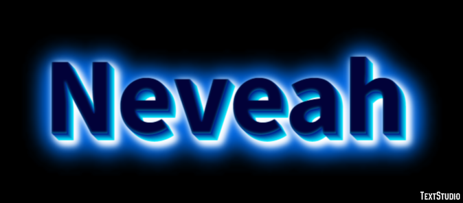 Neveah Tekst Effect