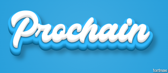 Prochain Efekt tekstowy
